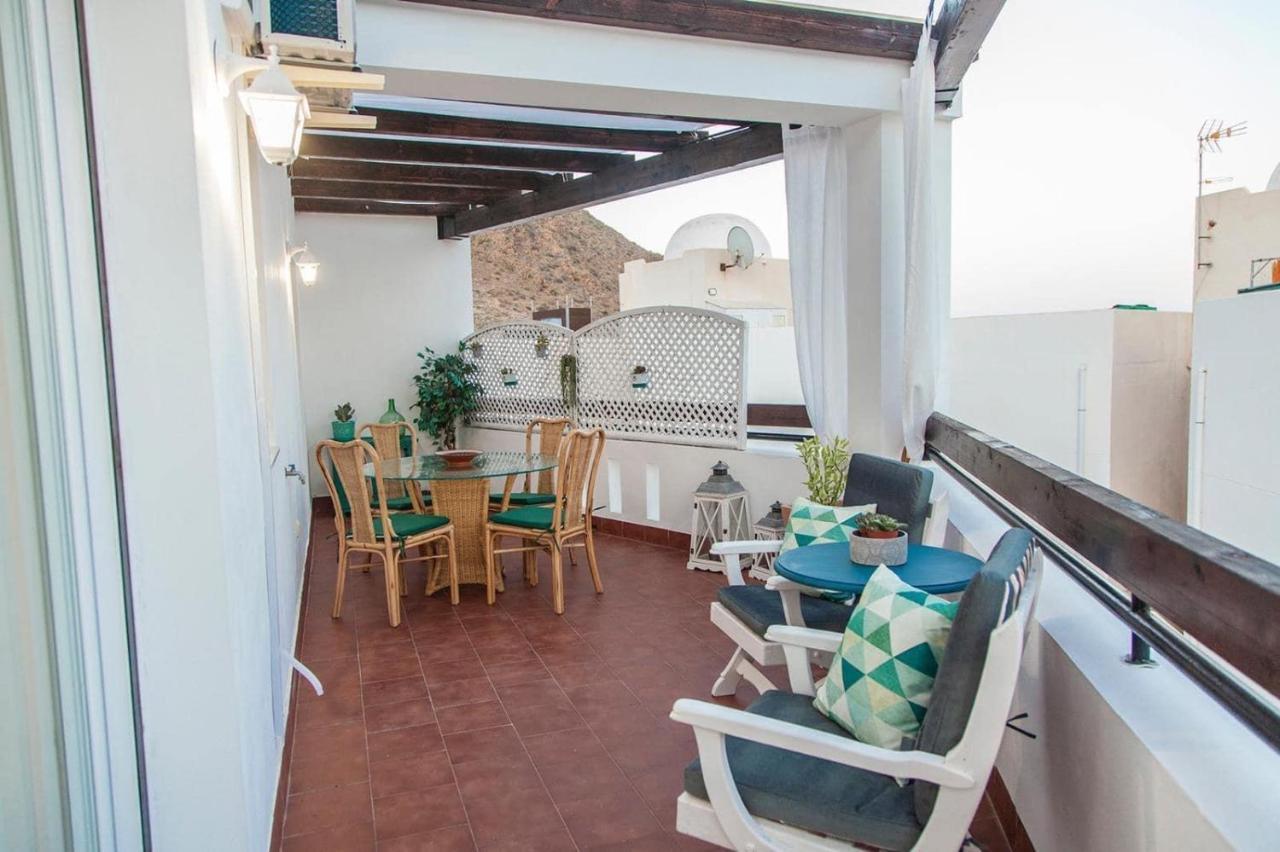 Coqueto Apartamento Con Vistas Al Mar Y Piscina Carboneras Exterior photo